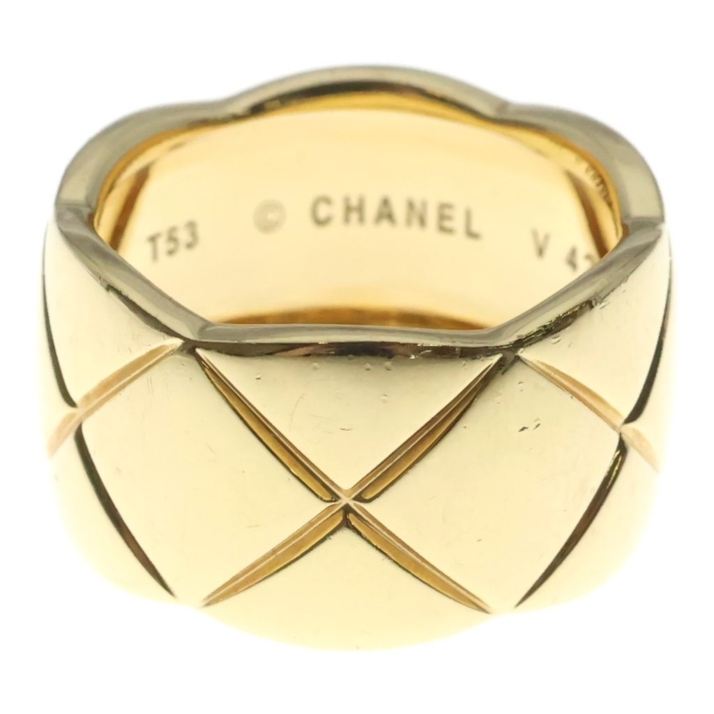 Chanel Coco Crush Large 18k Yellow Gold Ring