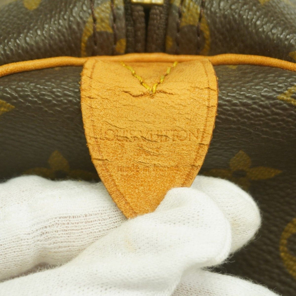 Louis Vuitton Boston Bag Monogram Keepall 55 Brown — view 5