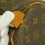 Louis Vuitton Boston Bag Monogram Keepall 55 Brown — view 8