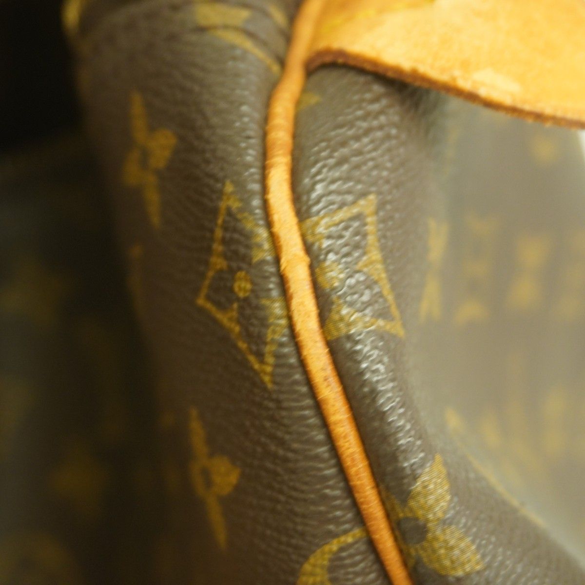 Louis Vuitton Boston Bag Monogram Keepall 55 Brown — view 7