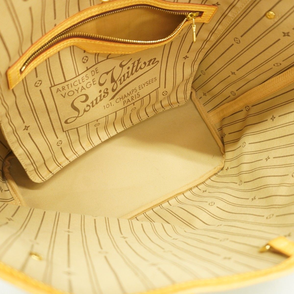 Louis Vuitton Tote Monogram Neverfull MM Brown — view 4