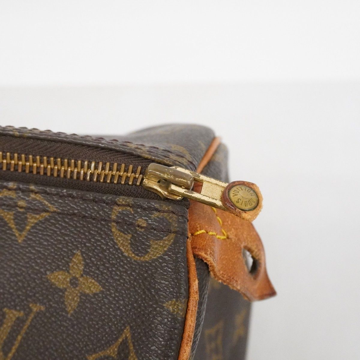 Louis Vuitton Handbag Monogram Speedy 35 Brown — view 9