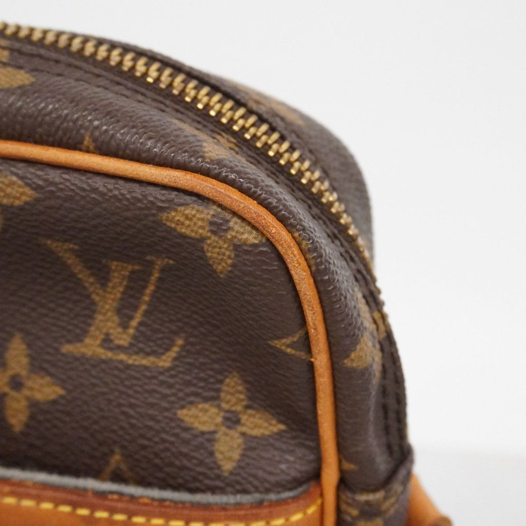 Louis Vuitton Shoulder Bag Monogram Danube Brown — view 7