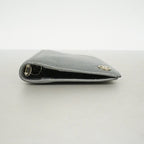Chanel Notebook Cover Leather Gray Silver Agenda — view 3