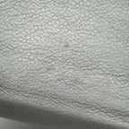 Chanel Notebook Cover Leather Gray Silver Agenda — view 8