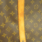Louis Vuitton Boston Bag Monogram Keepall 50 Brown — view 9
