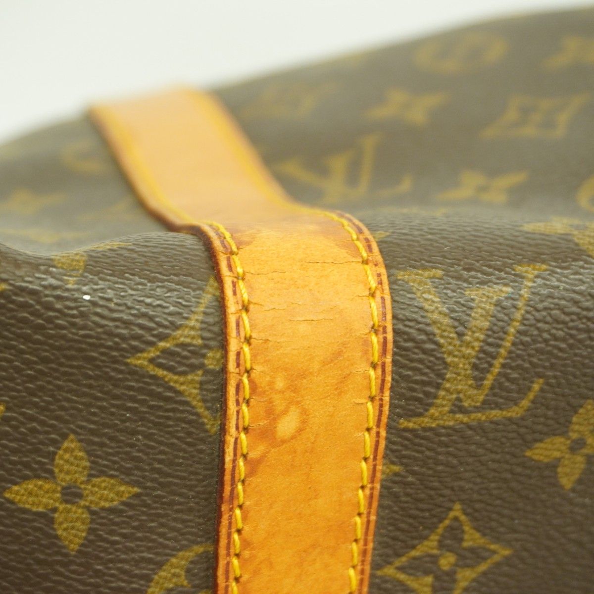 Louis Vuitton Boston Bag Monogram Keepall 50 Brown — view 6