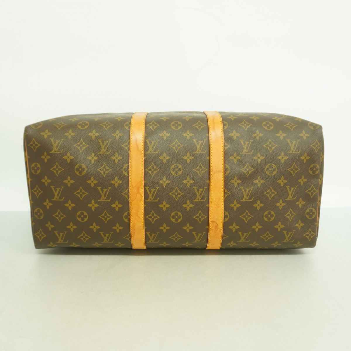 Louis Vuitton Boston Bag Monogram Keepall 50 Brown — view 3
