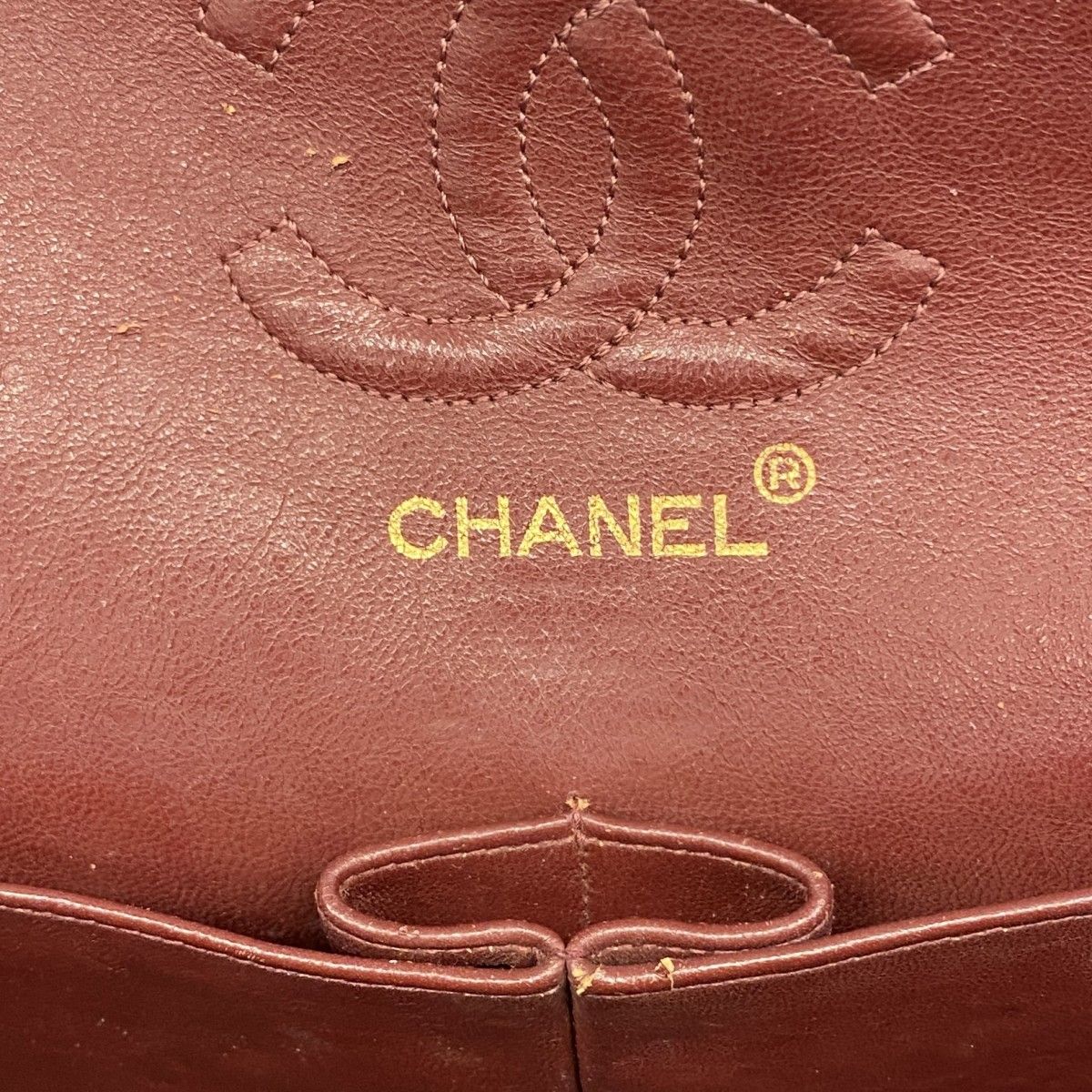 Chanel Shoulder Bag Quilted Lambskin Black Gold — view 4