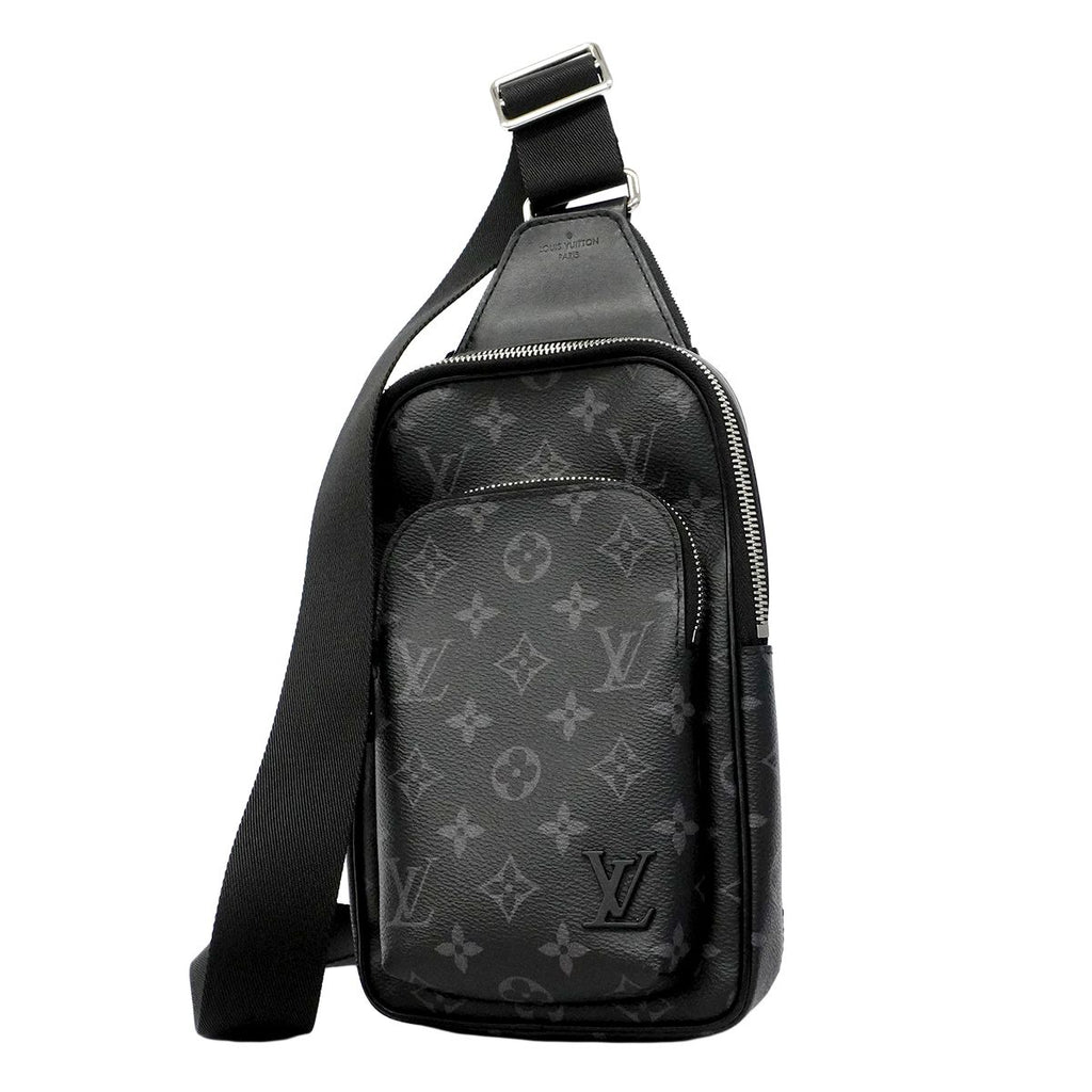 Louis Vuitton Belt Bag Monogram Eclipse Avenue PM Black
