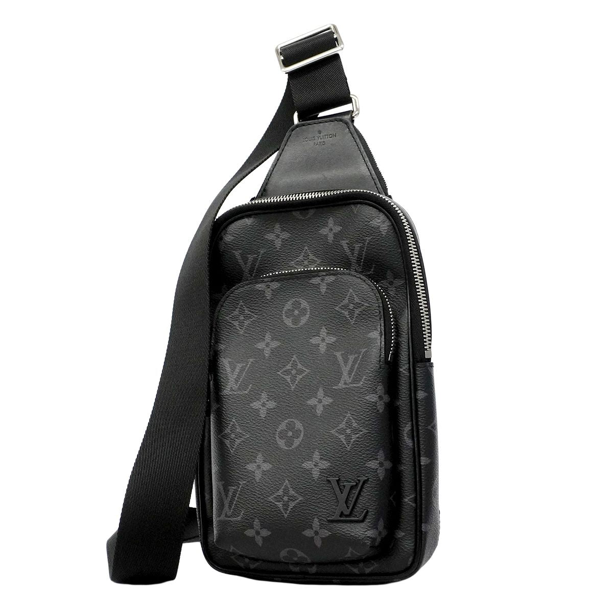 Louis Vuitton Belt Bag Monogram Eclipse Avenue PM Black