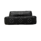 Louis Vuitton Belt Bag Monogram Eclipse Avenue PM Black — view 3