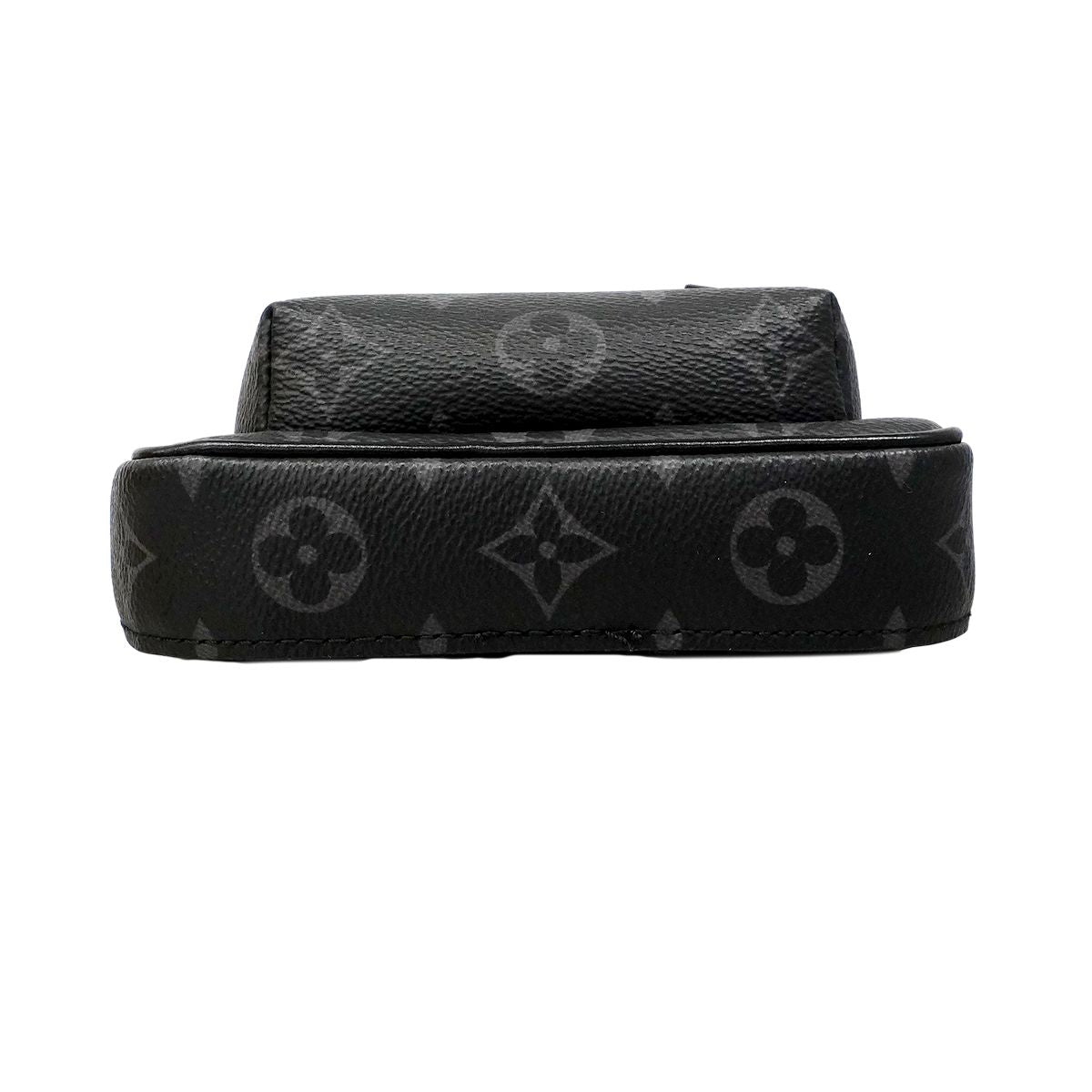 Louis Vuitton Belt Bag Monogram Eclipse Avenue PM Black — view 3