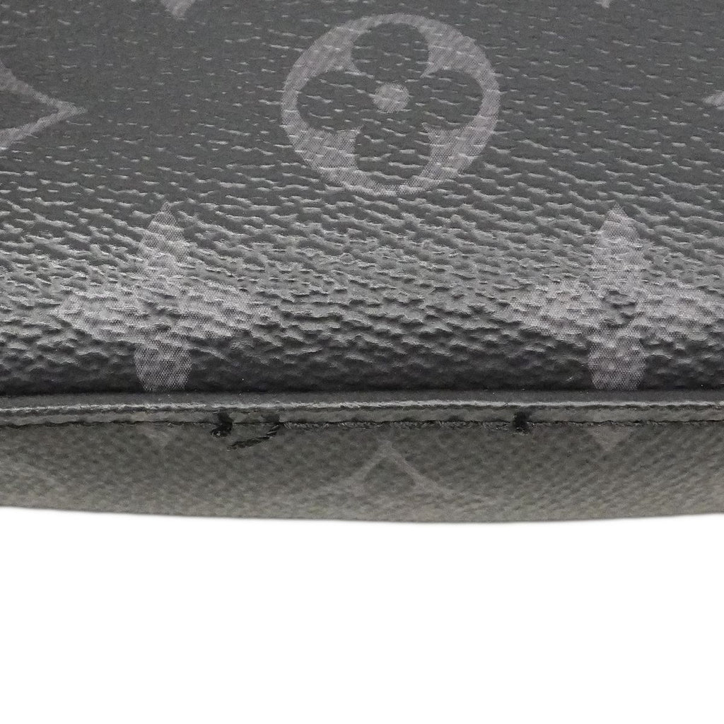 Louis Vuitton Belt Bag Monogram Eclipse Avenue PM Black — view 6