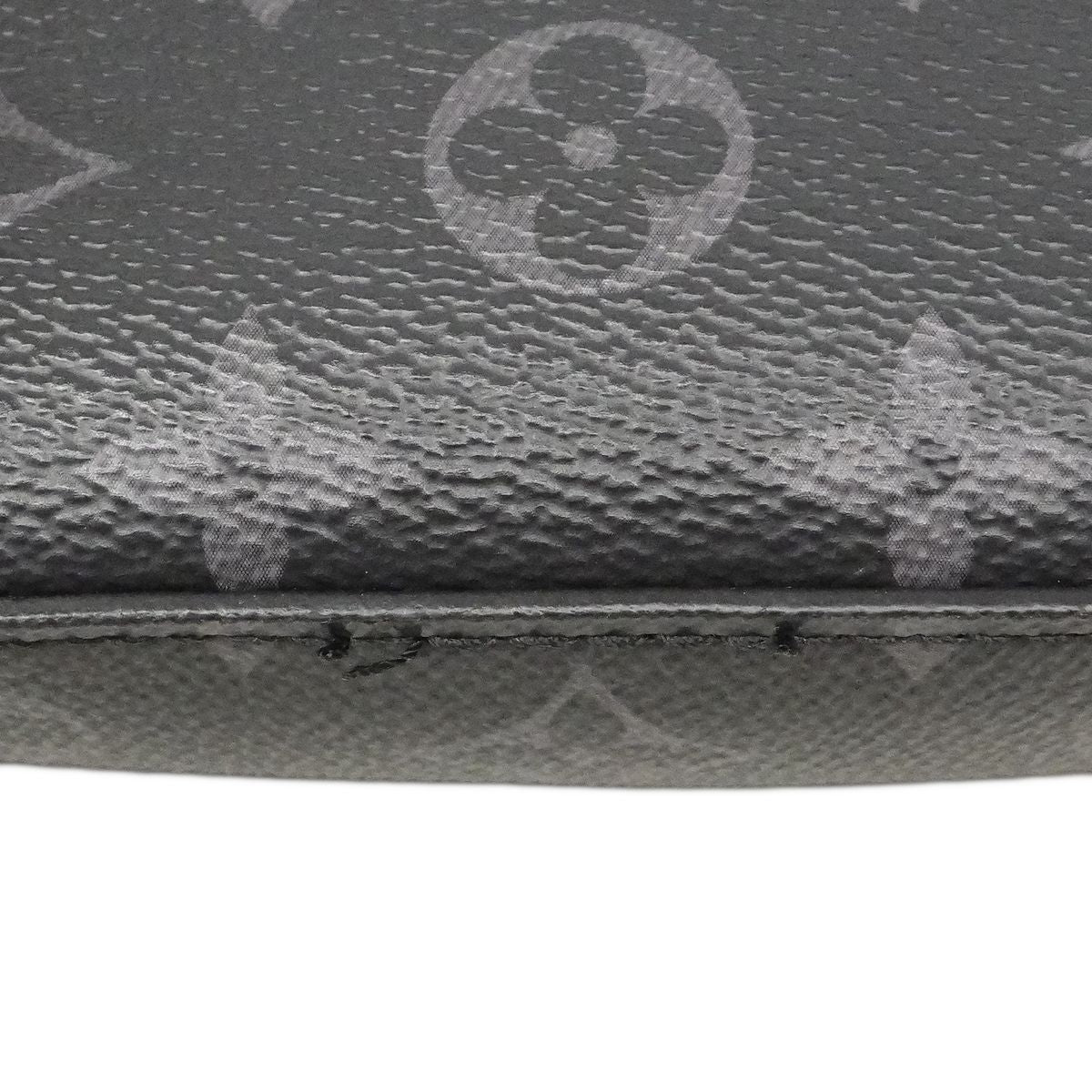 Louis Vuitton Belt Bag Monogram Eclipse Avenue PM Black — view 6