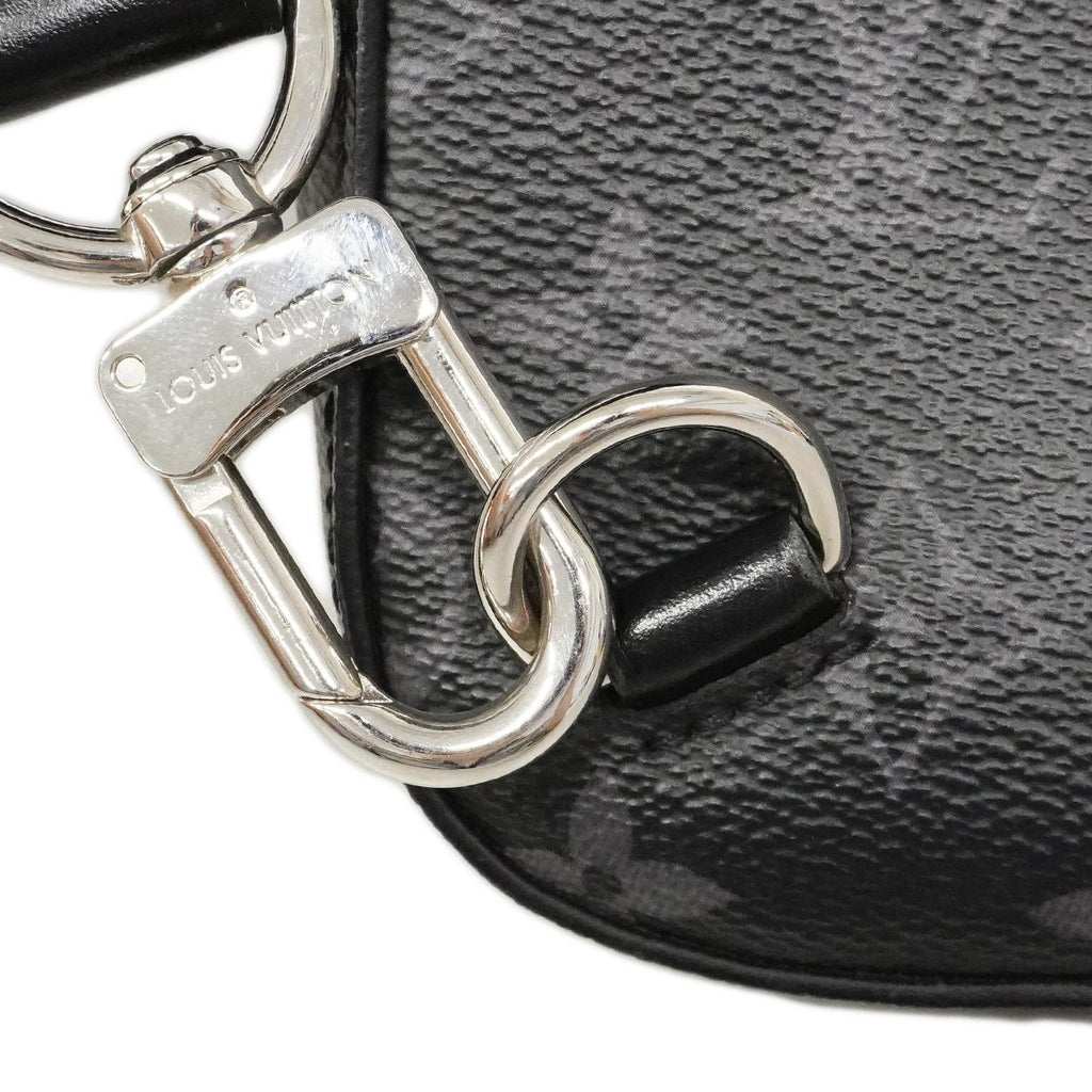 Louis Vuitton Belt Bag Monogram Eclipse Avenue PM Black — view 9