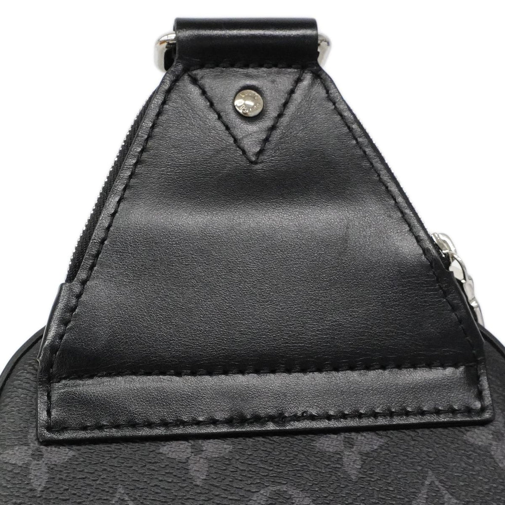 Louis Vuitton Belt Bag Monogram Eclipse Avenue PM Black — view 8