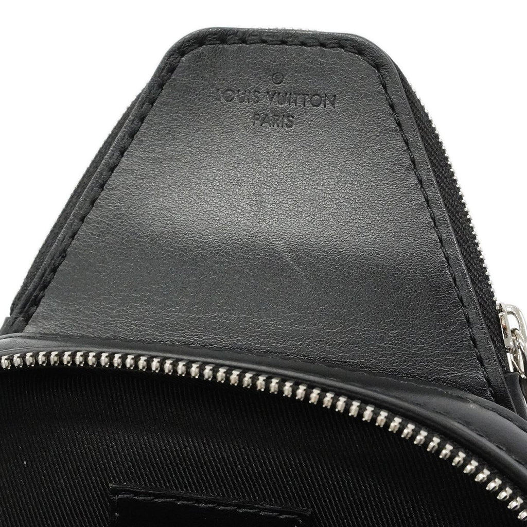 Louis Vuitton Belt Bag Monogram Eclipse Avenue PM Black — view 7