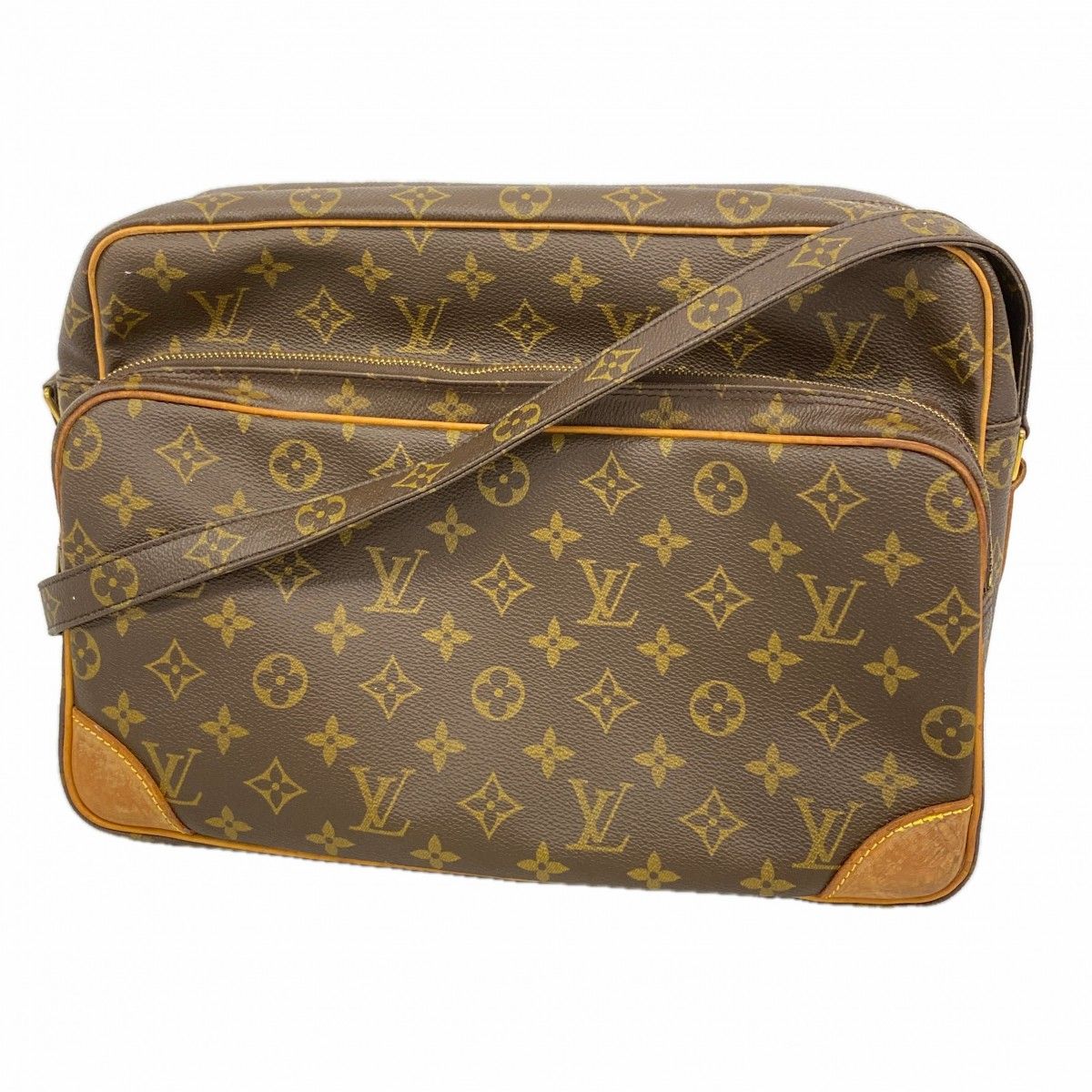 Louis Vuitton Shoulder Bag Monogram Nile GM Brown