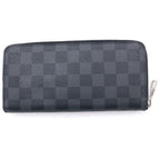 Louis Vuitton Damier Zippy Wallet Zip Around Black — view 2