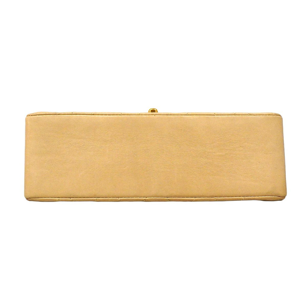 Chanel Shoulder Bag Diana Lambskin Beige Gold — view 3