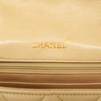 Chanel Shoulder Bag Diana Lambskin Beige Gold — view 5