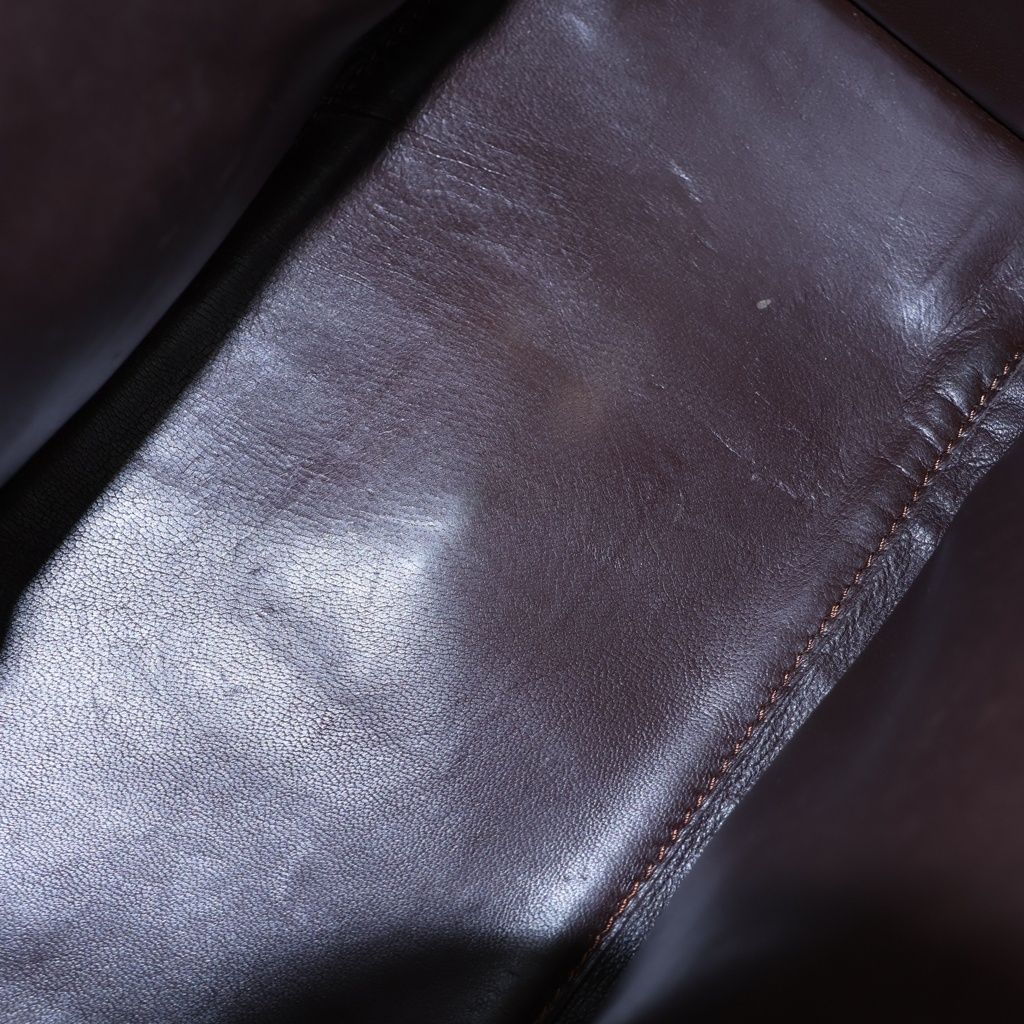 Loewe Amazona Croco Leather Handbag Brown — view 8