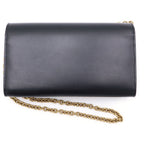 Saint Laurent Paris le Maillon Chain Wallet Shoulder Bag Black — view 2