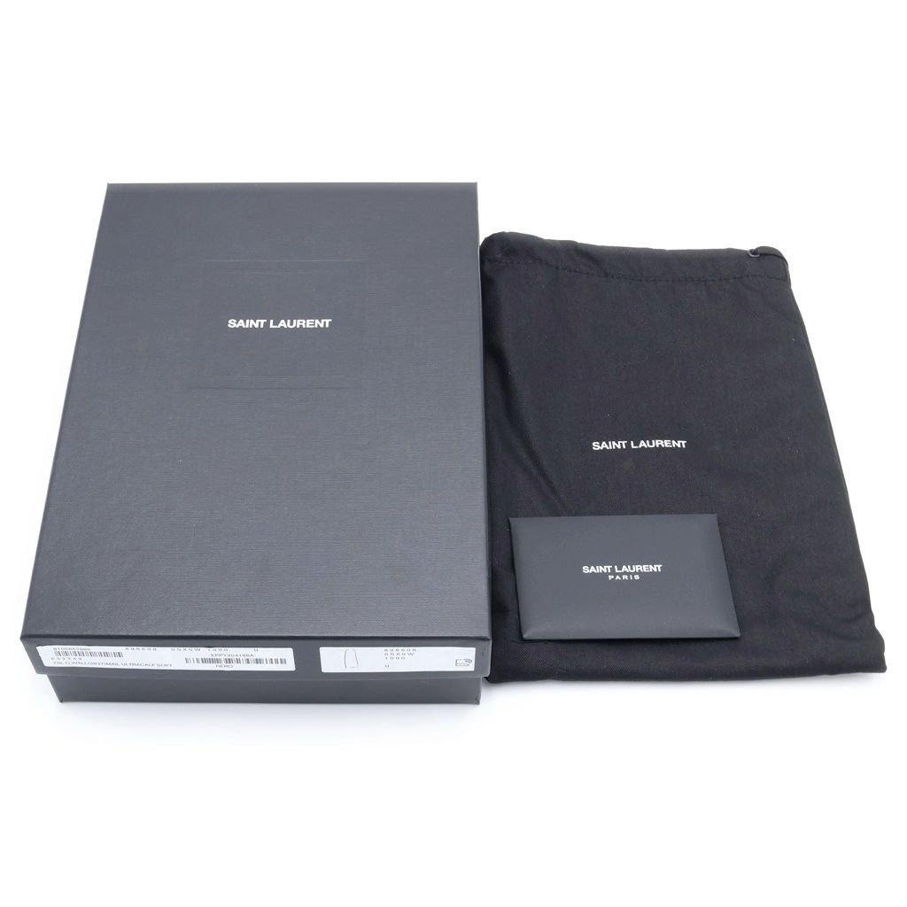 Saint Laurent Paris le Maillon Chain Wallet Shoulder Bag Black — view 6