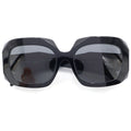 Prada Symbole Sunglasses Side Symbol Logo Square Eyewear Black