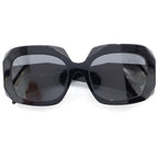 Prada Symbole Sunglasses Side Symbol Logo Square Eyewear Black