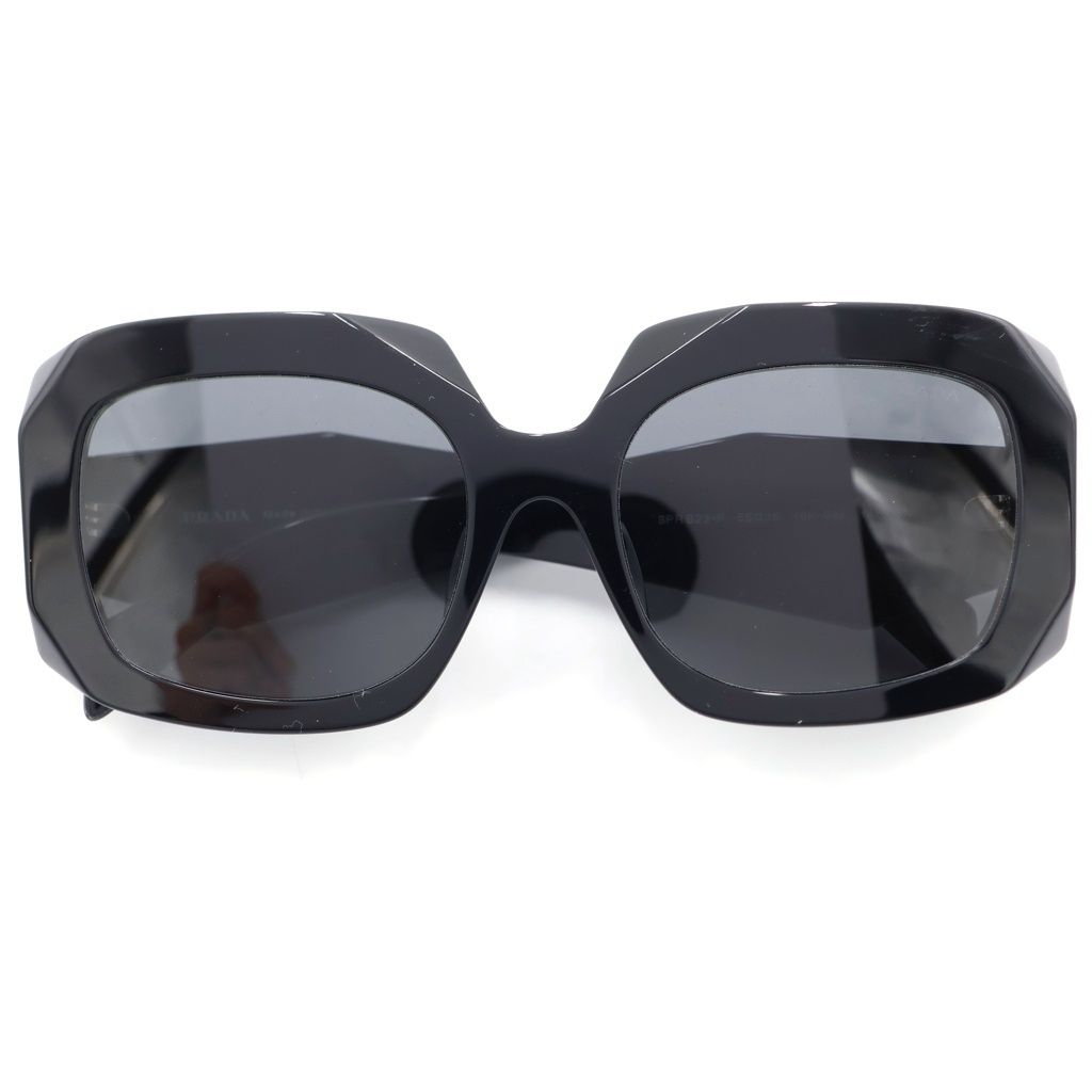 Prada Symbole Sunglasses Side Symbol Logo Square Eyewear Black