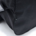 Prada Triangular Plate Tessuto Backpack Black Nylon — view 6