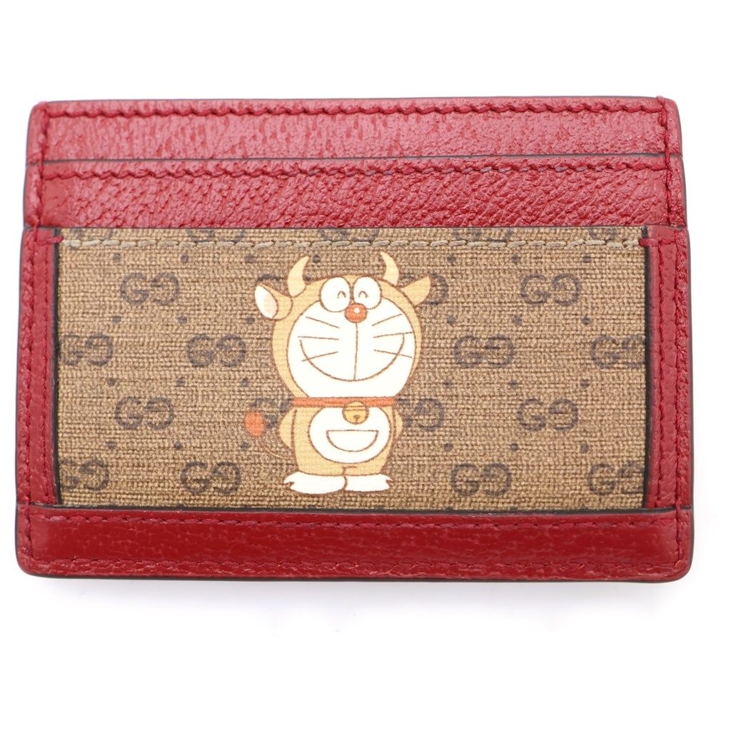 Gucci Doraemon Anniversary Cow Emon Card Case