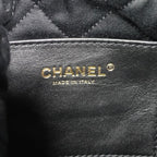 Chanel Handbag 22 Mini Calf Black Gold 2-Way — view 5