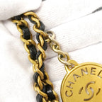 Chanel Handbag 22 Mini Calf Black Gold 2-Way — view 7