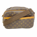 Louis Vuitton Shoulder Bag Monogram Reporter PM Brown