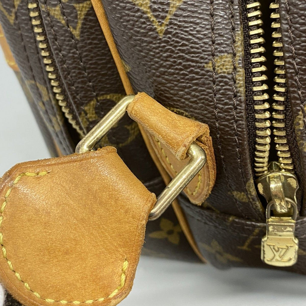 Louis Vuitton Shoulder Bag Monogram Reporter PM Brown — view 7