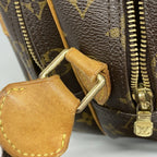 Louis Vuitton Shoulder Bag Monogram Reporter PM Brown — view 7