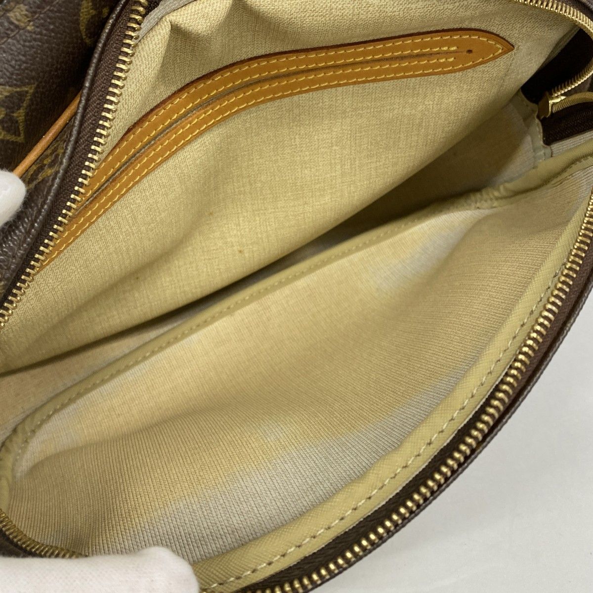 Louis Vuitton Shoulder Bag Monogram Reporter PM Brown — view 4