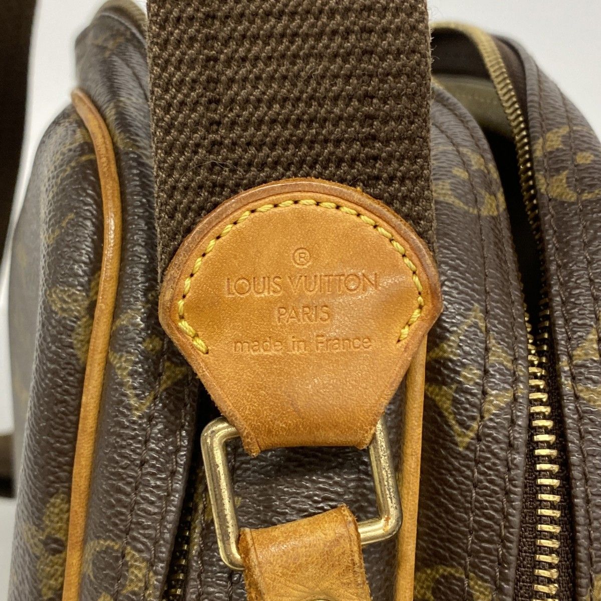 Louis Vuitton Shoulder Bag Monogram Reporter PM Brown — view 5