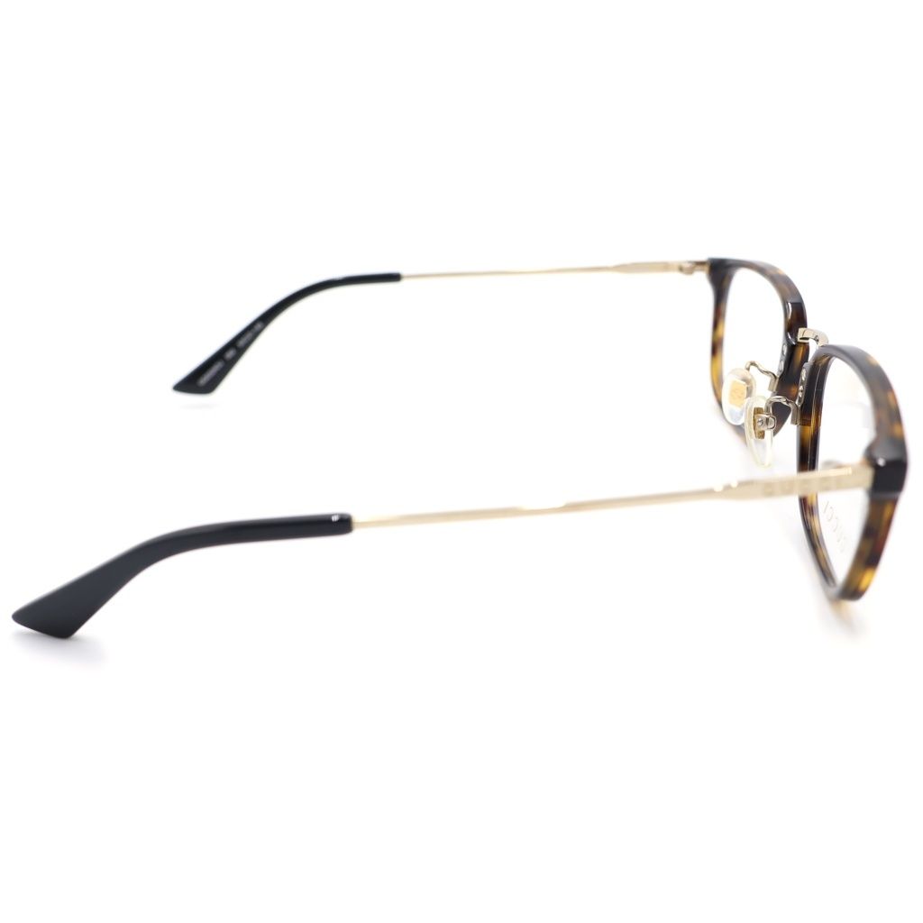 Gucci Lightness Bumblebee Square Eyewear Brown — view 3
