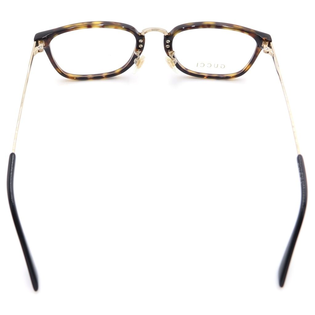 Gucci Lightness Bumblebee Square Eyewear Brown — view 2