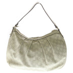 Gucci Guccissima Ski Leather Shoulder Bag Tote Ivory — view 2