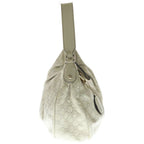 Gucci Guccissima Ski Leather Shoulder Bag Tote Ivory — view 3