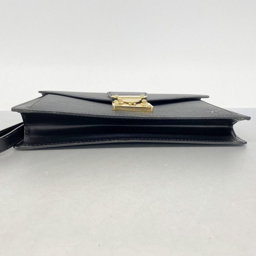 Louis Vuitton Clutch Epi Pochette Series Dragonne Noir — view 3