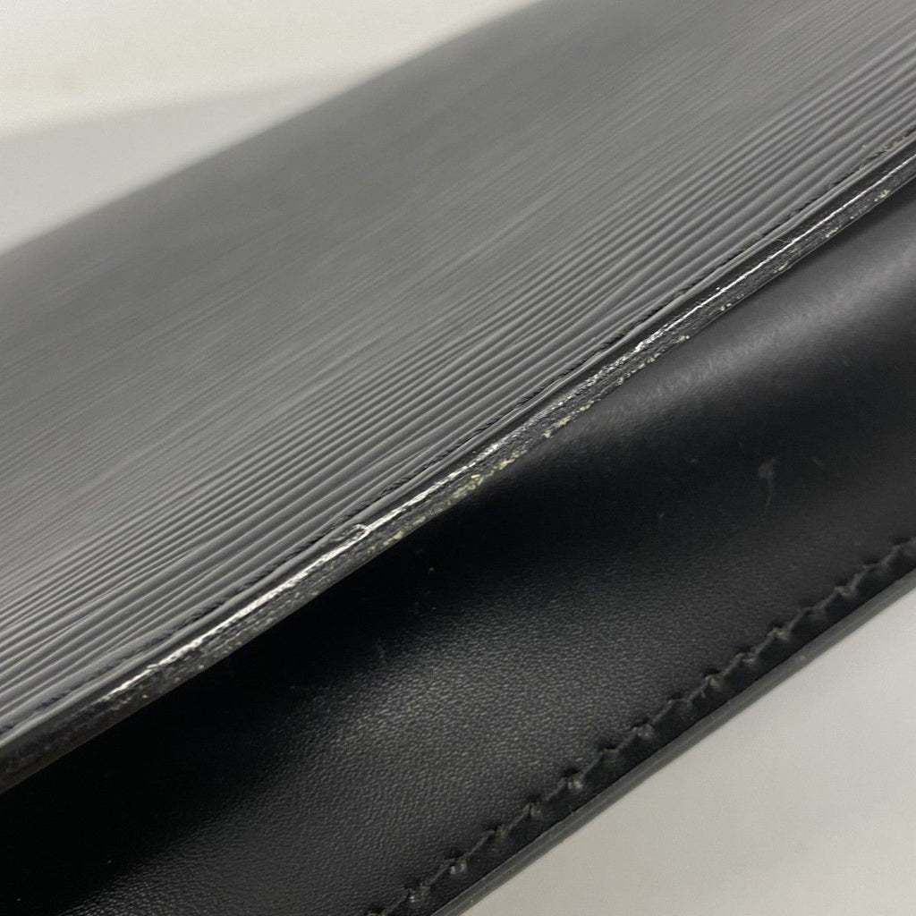 Louis Vuitton Clutch Epi Pochette Series Dragonne Noir — view 6