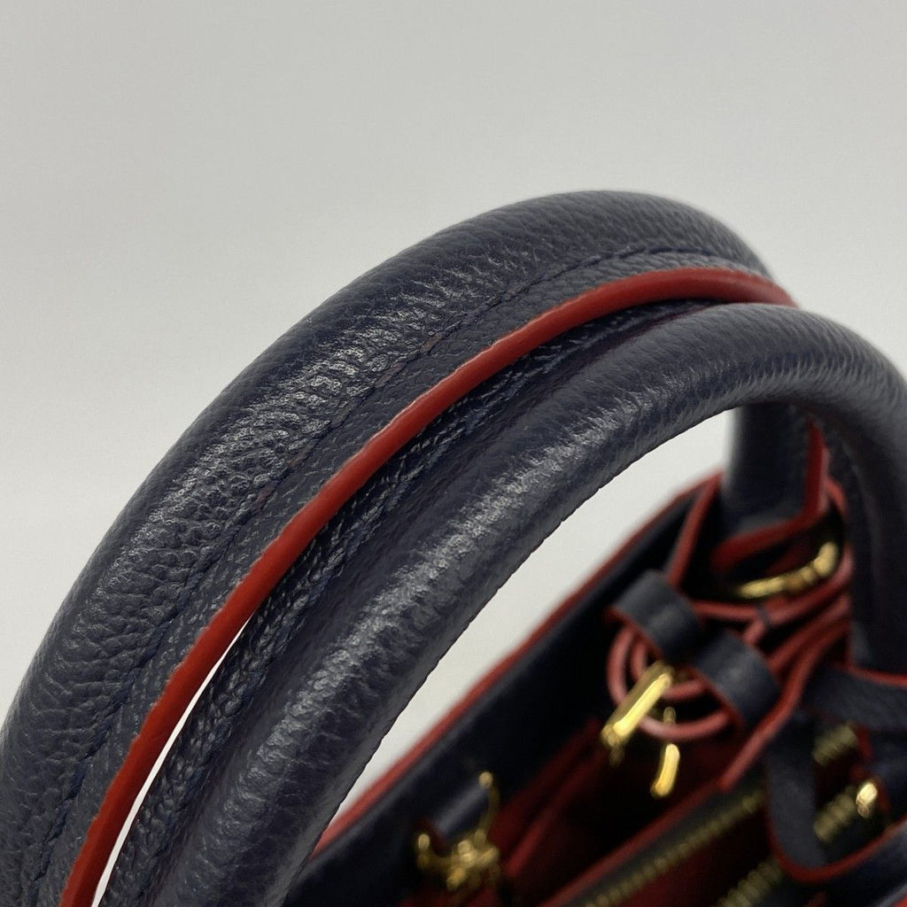 Louis Vuitton Handbag Monogram Empreinte Montaigne BB Marine — view 7