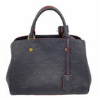 Louis Vuitton Handbag Monogram Empreinte Montaigne BB Marine
