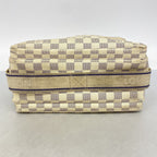 Louis Vuitton Shoulder Bag Damier Azur Naviglio White — view 3